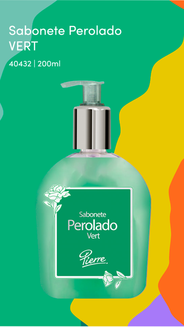 Sabonete Líquido Perolado para as Mãos Vert 200ml