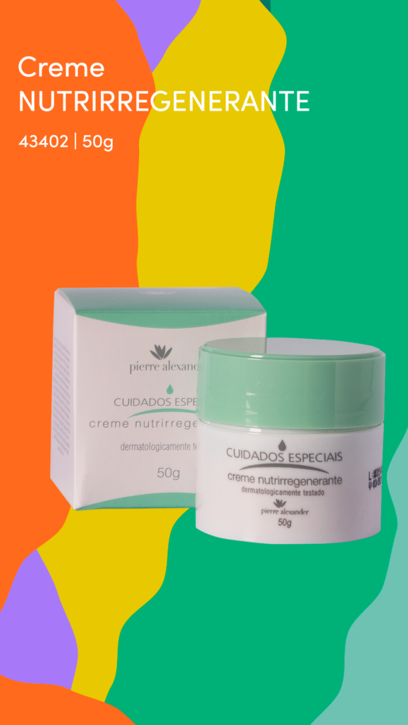 Creme Nutrirregenerante 50g - Pierre Alexander