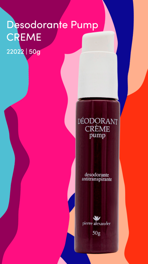 Desodorante em Creme Pump Pierre Alexander